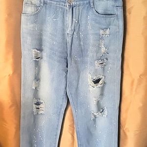 Medium wash jeans